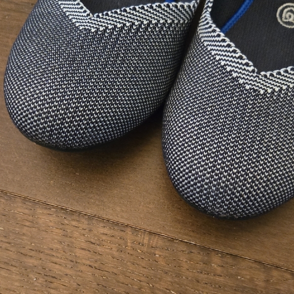 Rothy's Women's Black and Blue Flats - Picture 10 of 11